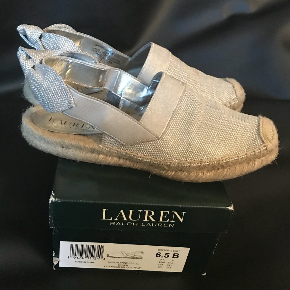 Lauren Ralph Lauren Espadrilles size 6.5b